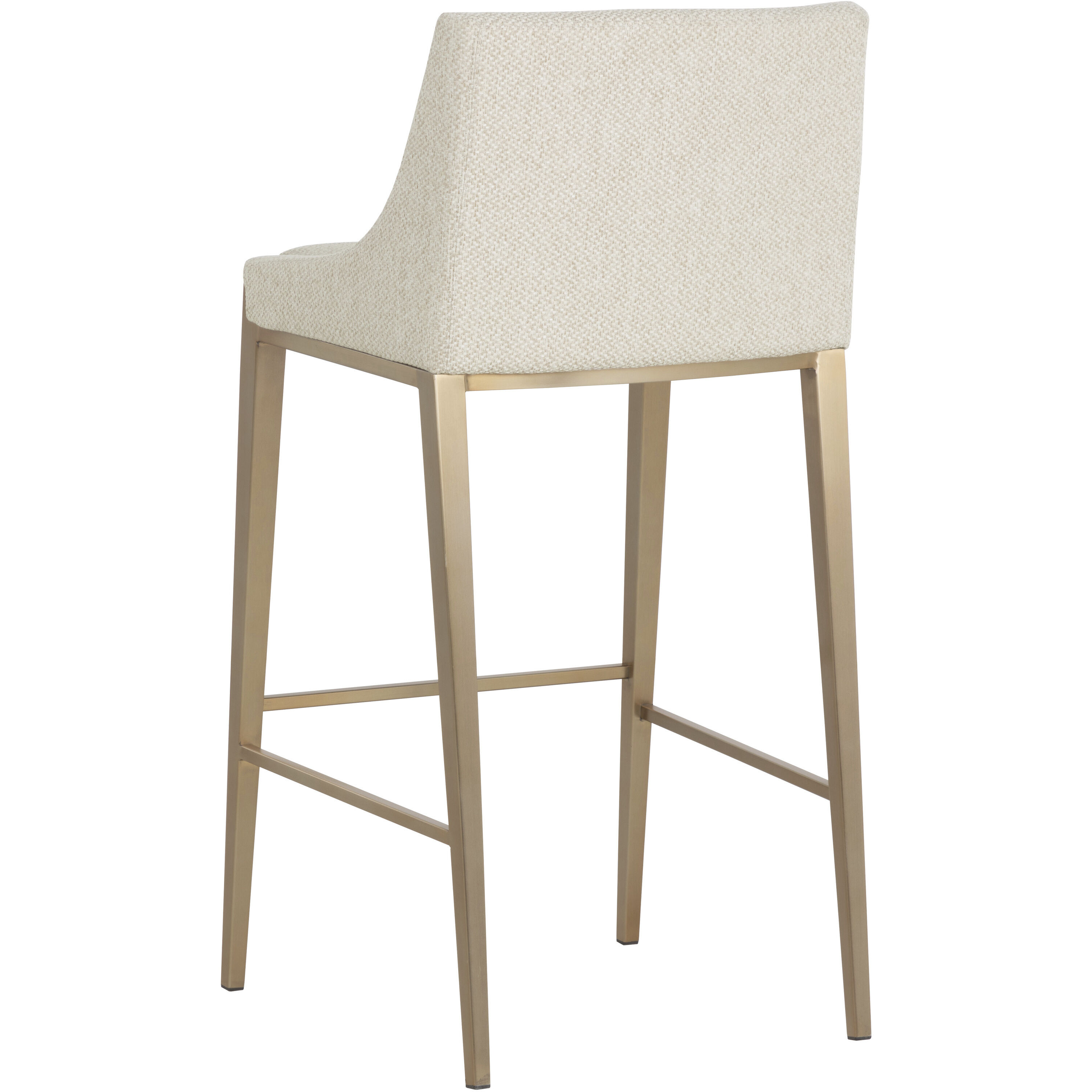 Dionne 40.75 inch Monument Oatmeal Barstool